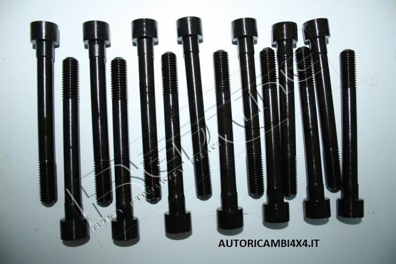 SERIE BULLONI TESTATA NISSAN PATROL III (K260)/ PATROL GR (Y60 / Y61) 2.8 TD - Autoricambi4x4