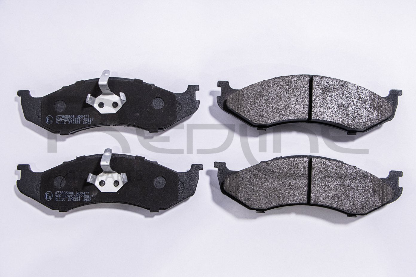 SERIE PASTIGLIE FRENO ANTERIORI JEEP WRANGLER II TJ 2.4 / 2.5 / 4.0 - Autoricambi4x4