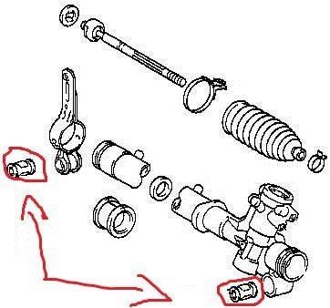 SILENTBLOCK SCATOLA STERZO/ SCATOLA GUIDA TOYOTA RAV 4 - Autoricambi4x4