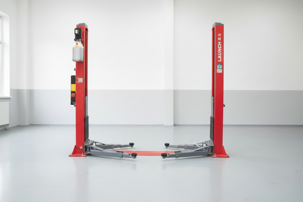 SOLLEVATORE / PONTE IDRAULICO A DUE COLONNE 4000 KG (DOPPIO) - Autoricambi4x4