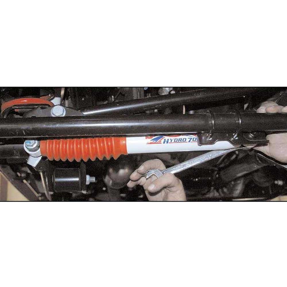 Stabilizzatore di sterzo HD bianco OEM Skyjacker - Autoricambi4x4