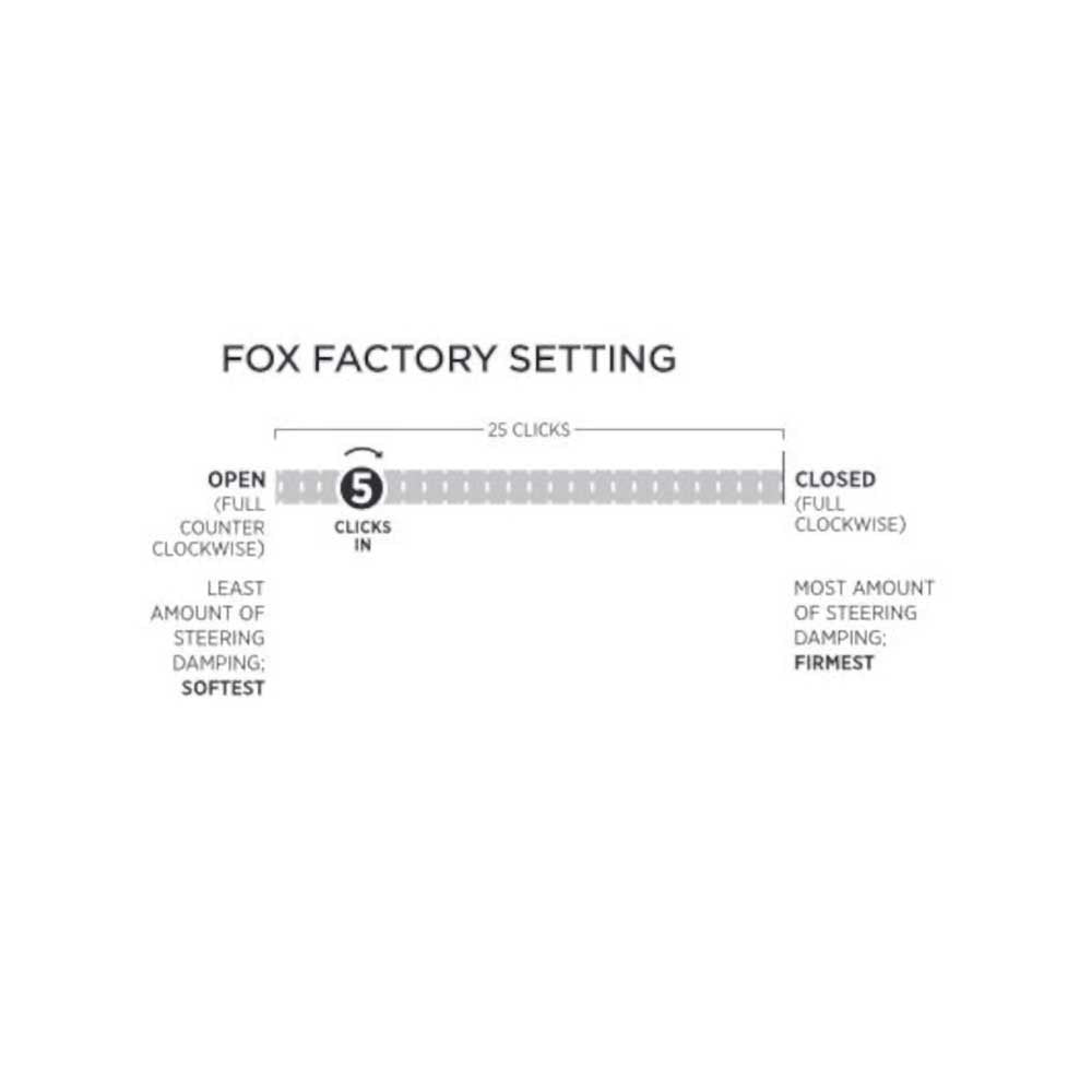 Stabilizzatore Fox Factory Race 2.0 Reservoir regolabile ATS 1 - 5/8" tirante - Autoricambi4x4