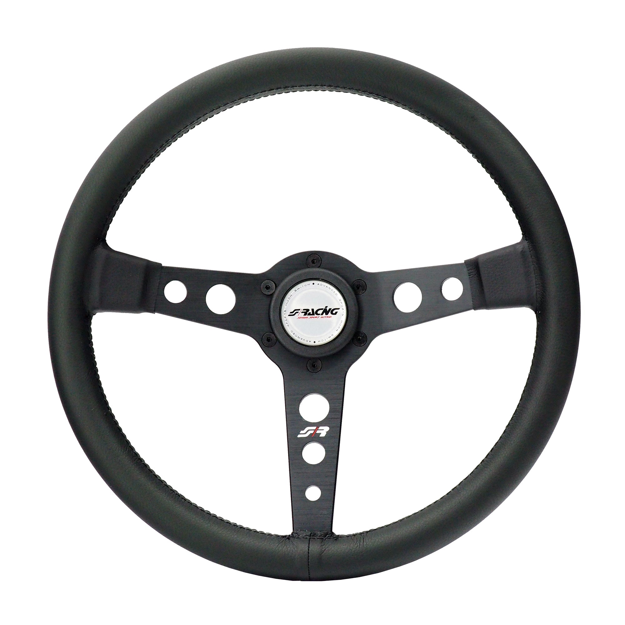 STERZO / VOLANTE SPORTIVO IN PELLE - GRINTA ( SIMONI RACING ) - Autoricambi4x4