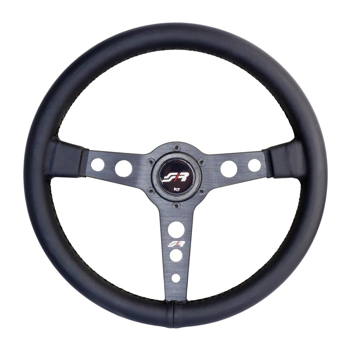 STERZO / VOLANTE SPORTIVO IN PELLE - GRINTA ( SIMONI RACING ) - Autoricambi4x4