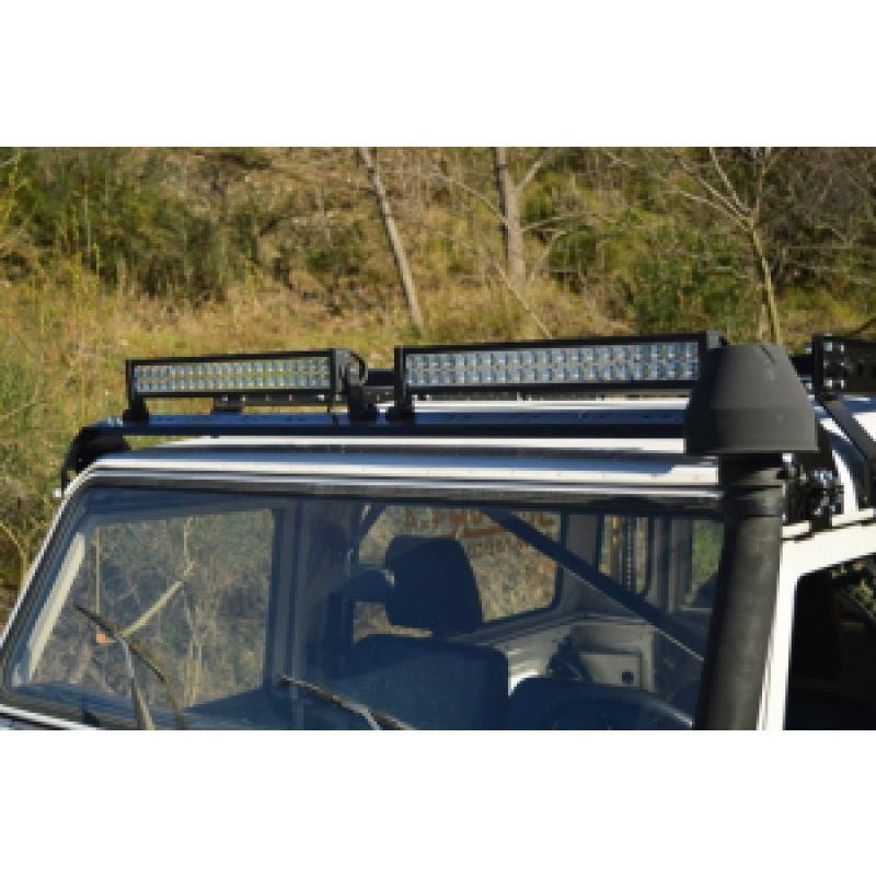 SUPPORTO BARRA A LED + 2 LED 55 CM - Autoricambi4x4