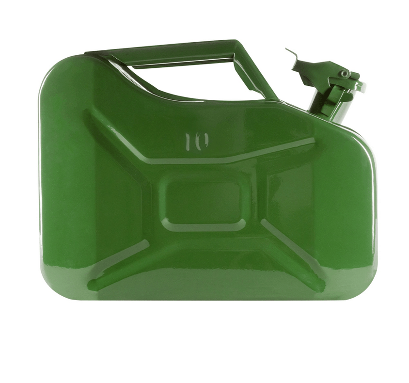 TANICA ANTIRIBALTAMENTO IN METALLO (LITRI 10) - Autoricambi4x4