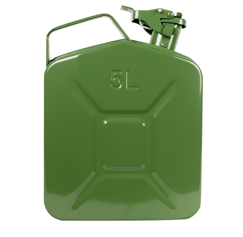 TANICA DI METALLO (LITRI 5) - Autoricambi4x4