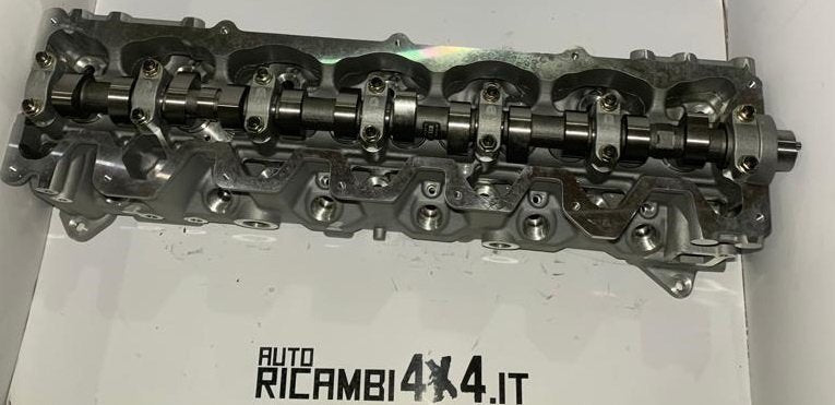 TESTATA COMPLETA PUNTERIE MECCANICHE NISSAN PATROL GR Y61 2.8 TD (CON DEPRESSORE OLIO SUL COPERCHIO PUNTERIE) - Autoricambi4x4