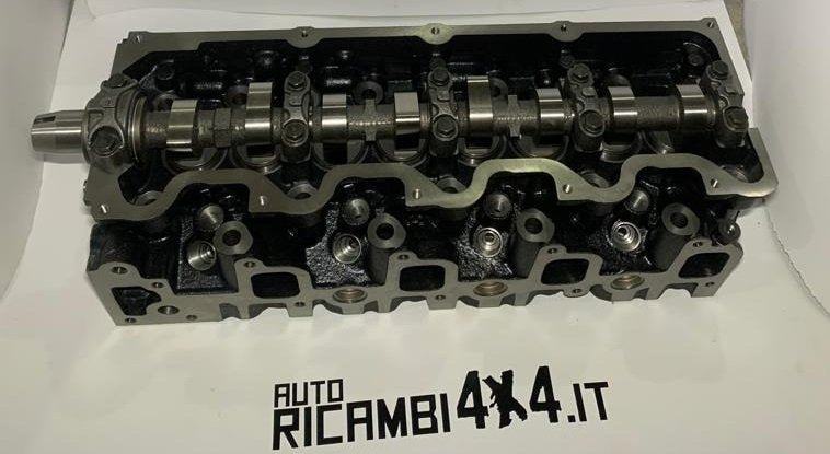 TESTATA MOTORE COMPLETA TOYOTA LAND CRUISER LJ70 II/ HILUX/ 4 RUNNER 2.5 TD (5 SUPPORTI) - Autoricambi4x4