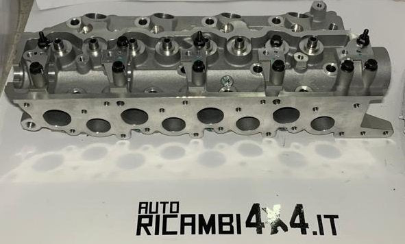 TESTATA MOTORE NUDA VALVOLE INCASSATE MITSUBISHI PAJERO /L200/ HYUNDAI GALLOPER 2.5 TD 4D56 - Autoricambi4x4