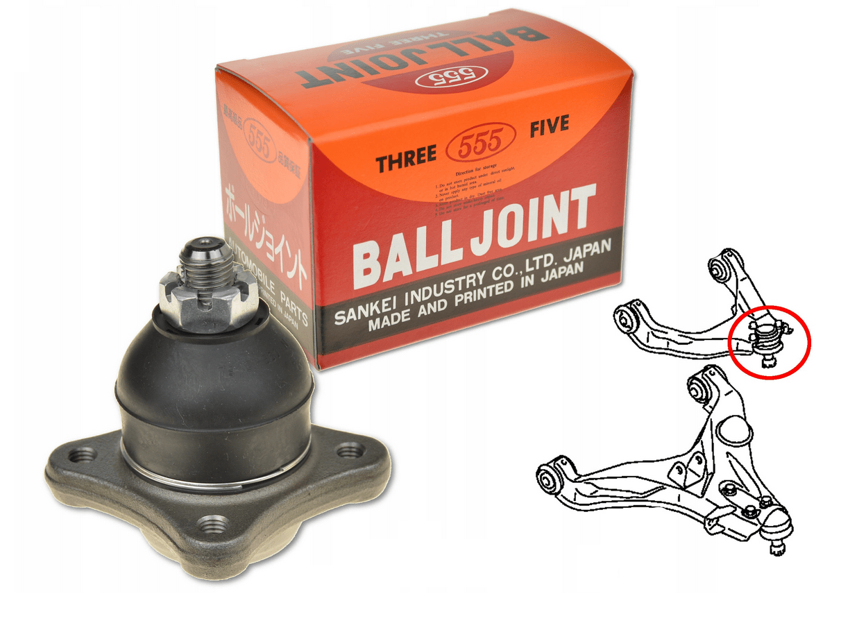 TESTINA BRACCIO ANTERIORE SUPERIORE 555 MITSUBISHI L200 DAL 2005/ PAJERO V60 - V80 - Autoricambi4x4