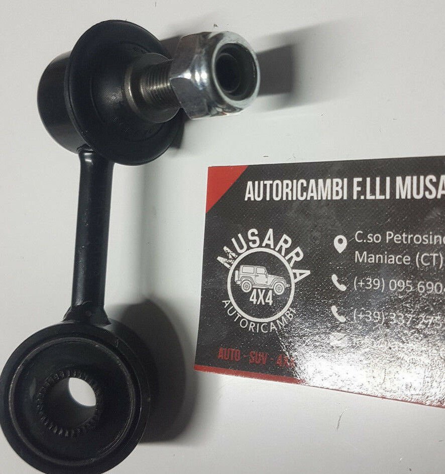 TIRANTE BARRA STABILIZZATRICE/ ASTA/ PUNTONE STABILIZZATORE ANTERIORE SINISTRO MITSUBISHI PAJERO II°SERIE - Autoricambi4x4