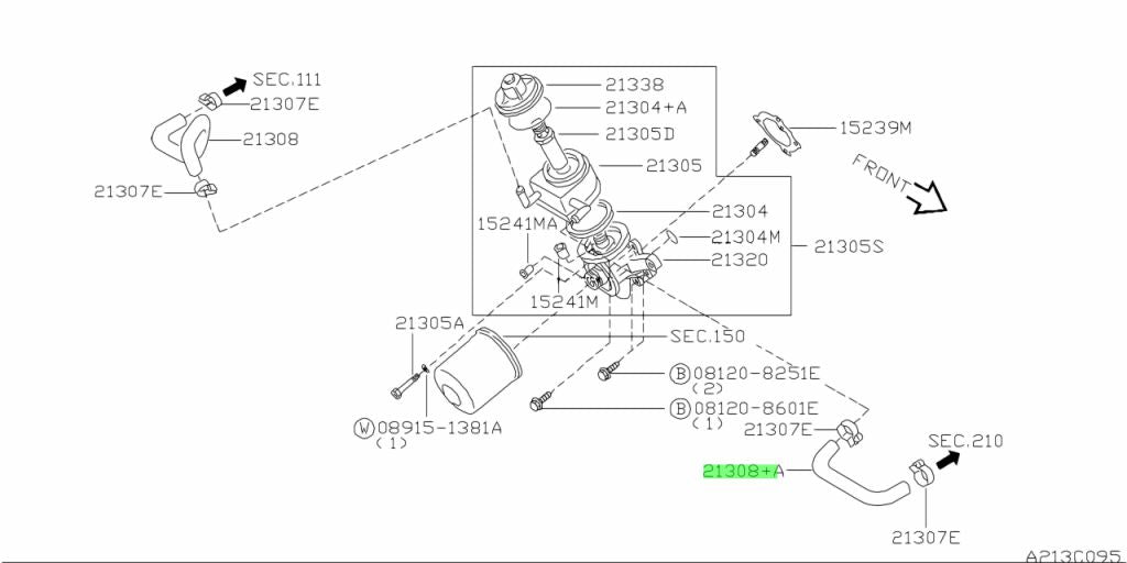 TUBO ACQUA NISSAN PATROL (ORIGINALE) - Autoricambi4x4
