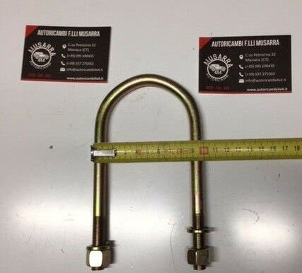 U - BOLT/ CAVALLOTTO BALESTRA MITSUBISHI L200/ PAJERO (ORIGINALE) - Autoricambi4x4