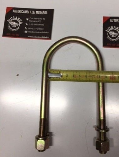 U - BOLT/ CAVALLOTTO BALESTRA MITSUBISHI L200/ PAJERO (ORIGINALE) - Autoricambi4x4