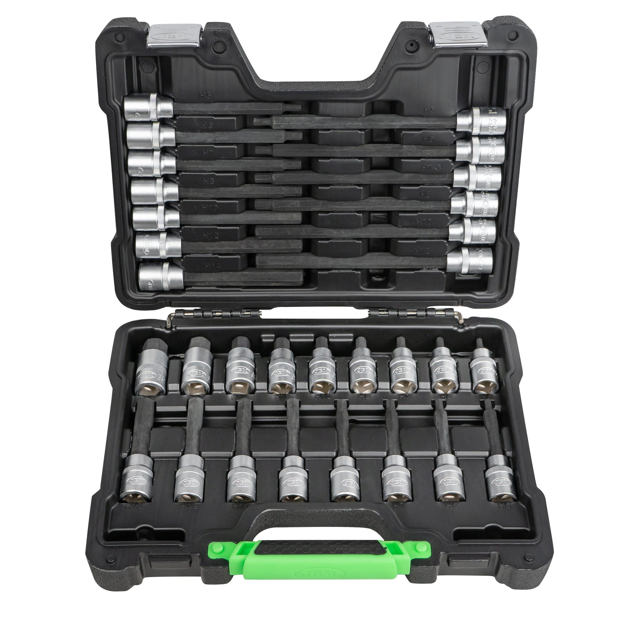 VALIGETTA DI 30 PEZZI CON INSERTI ESAGONALI 1/2" - Autoricambi4x4