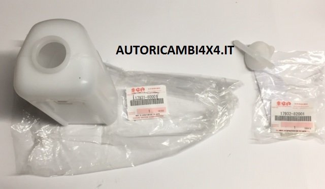 VASCHETTA RADIATORE SUZUKI SANTANA / SUZUKI SAMURAI SJ 410 / SJ 413 CON TAPPO ORIGINALE - Autoricambi4x4