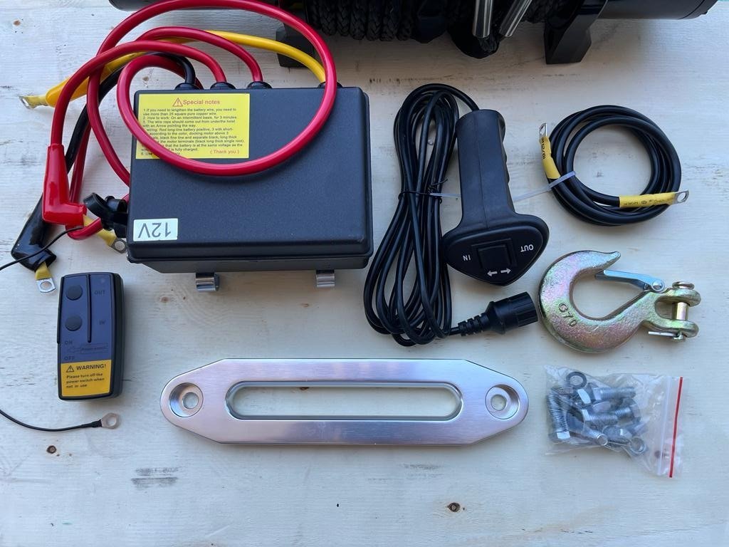 VERRICELLO A - 4X4 9500 12V CAVO TESSILE - Autoricambi4x4