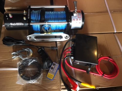 VERRICELLO ELETTRICO 13000 LBS CAVO SINTETICO - Autoricambi4x4