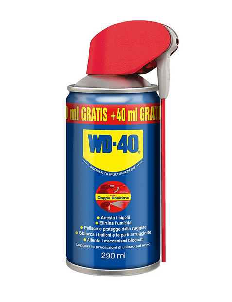 WD - 40 SPRAY/PRODOTTO MULTIFUNZIONE A DOPPIA POSIZIONE - Autoricambi4x4